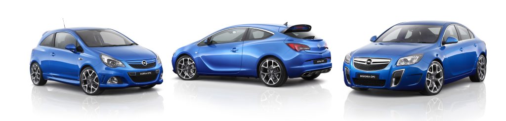 Opel has released the OPC range. Opel has released the OPC range.